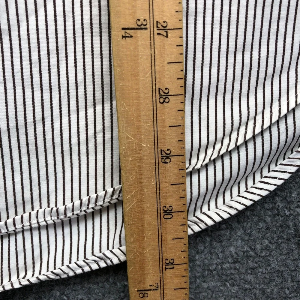 Polo Ralph Lauren Andrew Classic Fit Mens Striped Button Down Shirt 17 34/35